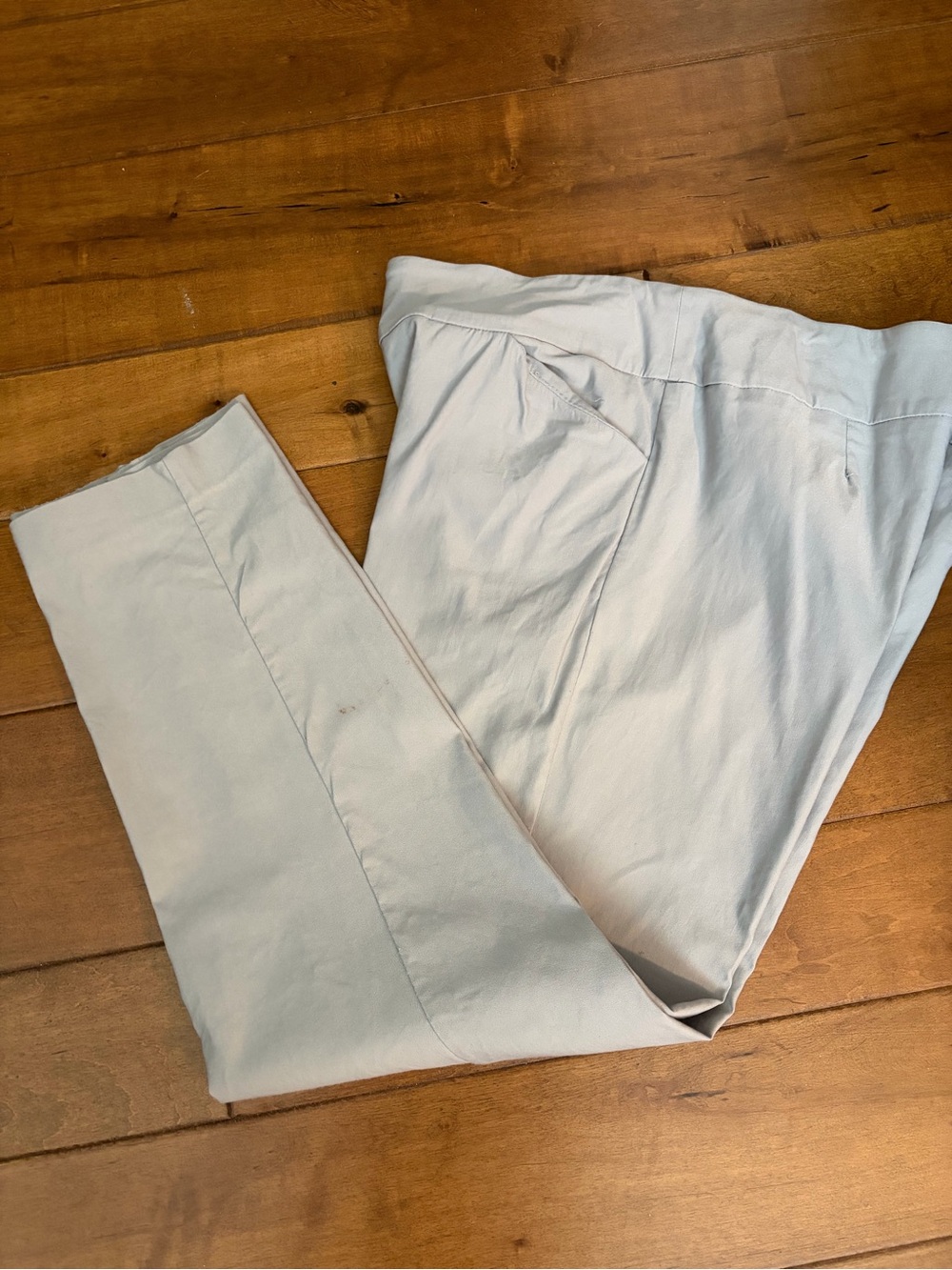 Tribal Light Gray  Ankle Length Chinos